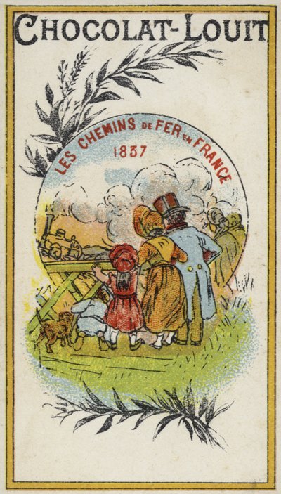 Spoorwegen in Frankrijk, 1837 door French School