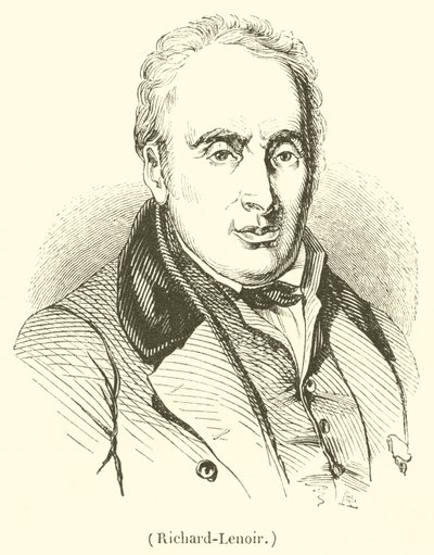 Richard-Lenoir (gravure) door French School
