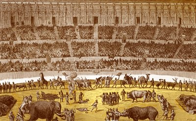 Romeins circus in de oudheid, uit 