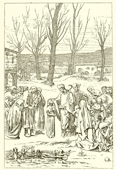 Saint Germain en Genevieve door French School