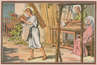 Scène uit het leven van Jezus door French School
