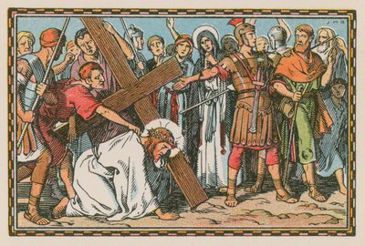Scène uit het leven van Jezus door French School