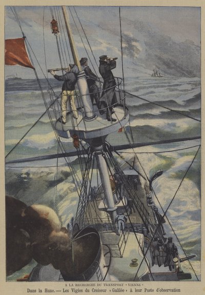 Zoektocht naar het vermiste Franse schip Vienne door French School