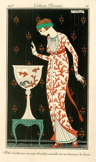 Zijden Huis Jurk, Mode door French School