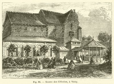 Bron van de Celestijnen in Vichy door French School