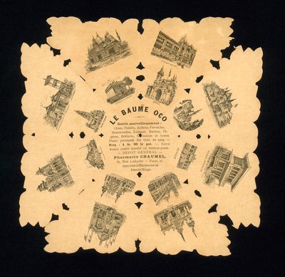 Souvenir van de Exposition Universelle 1889, Parijs, Frankrijk door French School
