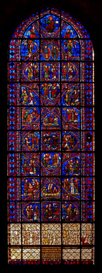 St. Apollinaire; De Engelenhiërarchie door French School