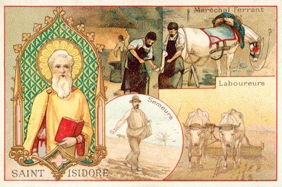St. Isidorus, patroonheilige van boeren en dagloners door French School