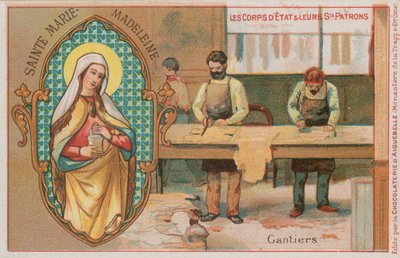 St. Maria Magdalena en handschoenmakers door French School