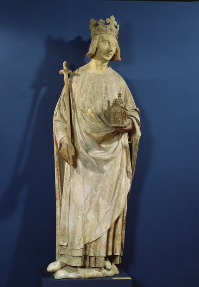 Standbeeld van Karel V (1338-80) Koning van Frankrijk, 1365-80 door French School