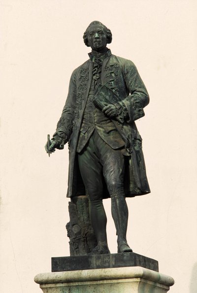 Standbeeld van Georges Louis Leclerc, Graaf van Buffon (1707-1788), Montbard (21 Cote d