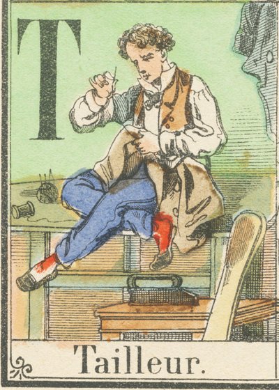 T: Kleermaker door French School