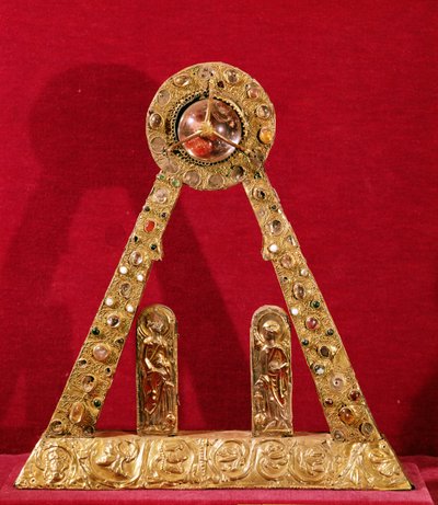 De A van Karel de Grote (742-814) door French School