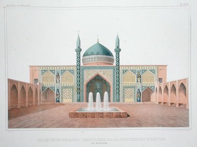 De Blauwe Moskee, Jerevan, Armenië door French School