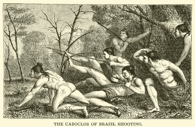 De Caboclos van Brazilië aan het schieten door French School