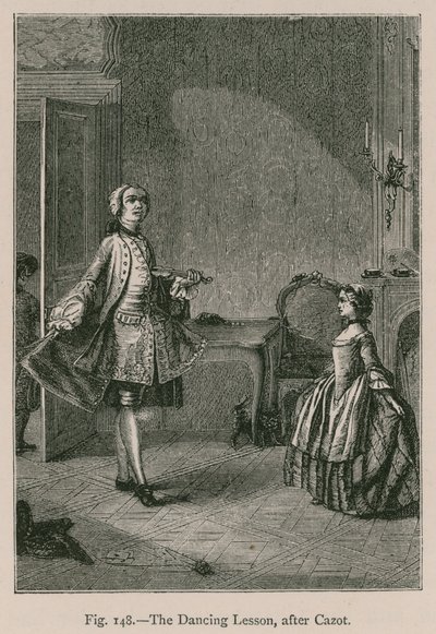 De dansles (naar Cazot) door French School