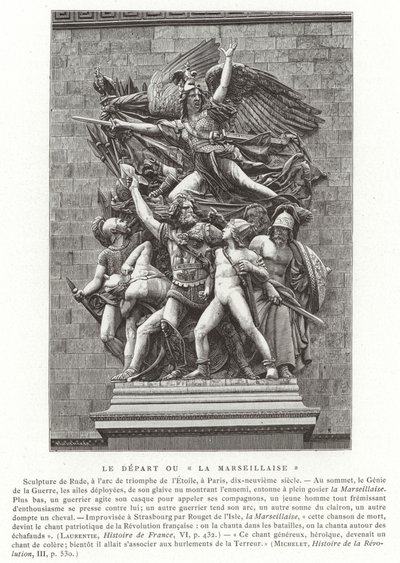 Het vertrek, of La Marseillaise door French School