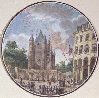De Donjon van de Tempel, Parijs door French School