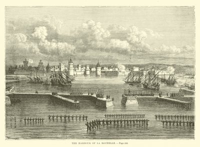 De haven van La Rochelle door French School