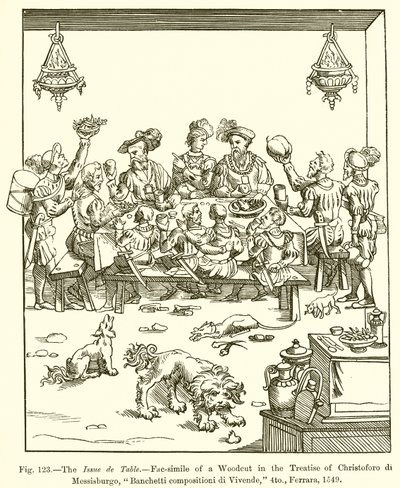 De Uitgifte van de Tafel door French School