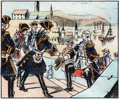 De markies van Montcalm (Louis Joseph de Montcalm). door French School