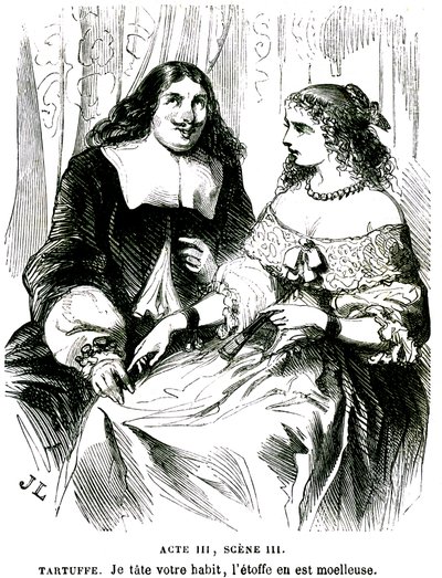 De Tartuffe door French School
