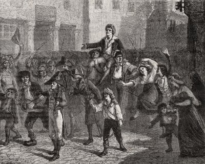 De Triomf van Marat, 24 April 1793, uit 