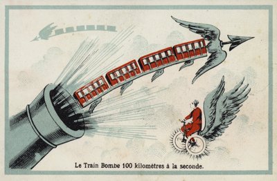 De bommentrein - 100 kilometer per seconde door French School