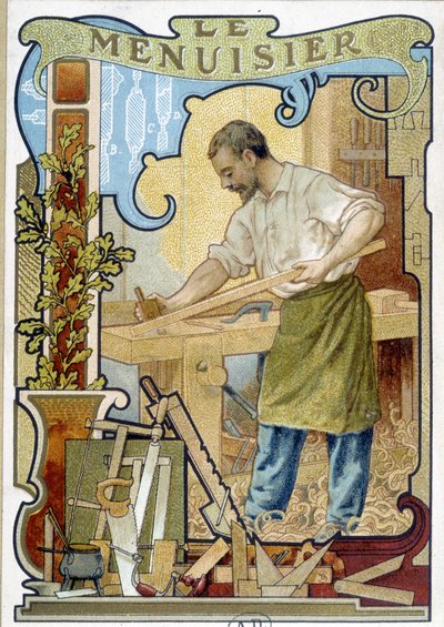 De timmerman door French School