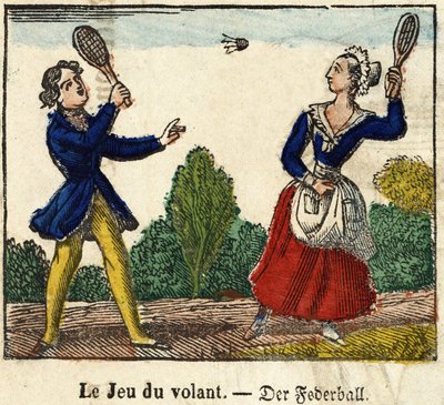 Het spel van het wiel door French School