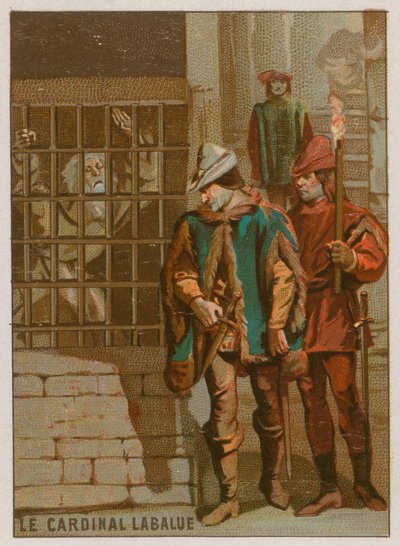 De gevangenneming van kardinaal Jean Balue door French School