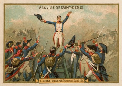 De eed van Rampon, Montenotte, 10 april 1796 door French School