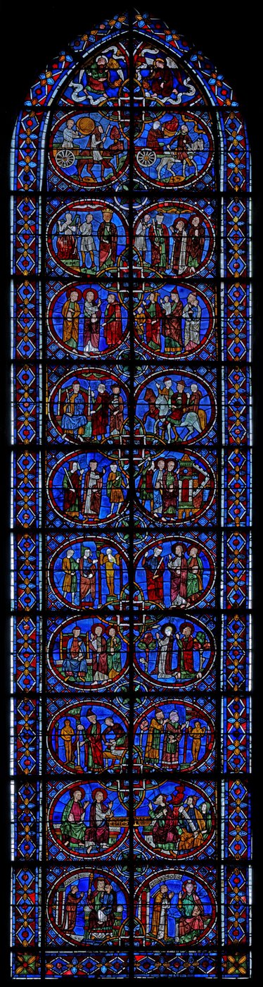 Het verhaal van heiligen Simon en Judas door French School