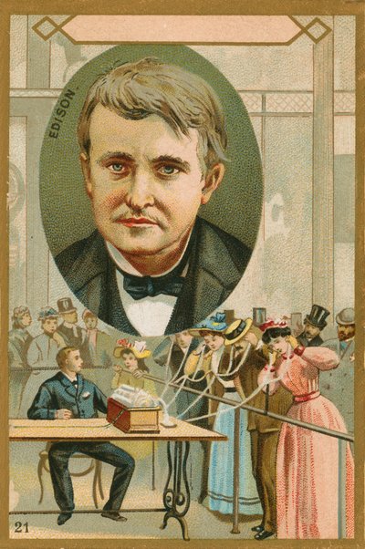 Thomas Edison door French School