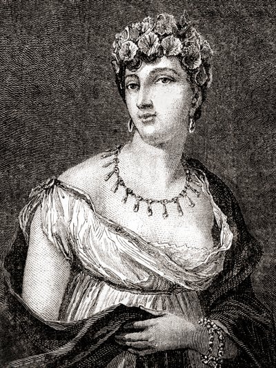 Thérèsa Cabarrus, Madame Tallien, uit Histoire de la Revolution Française door Louis Blanc door French School