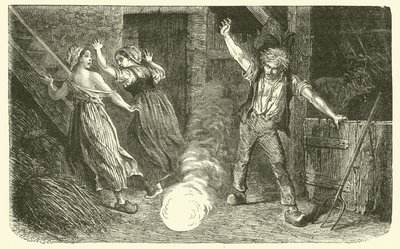 Donderslag (gravure) door French School