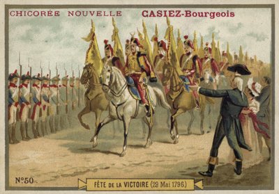 Overwinningsparade, 29 mei 1796 door French School