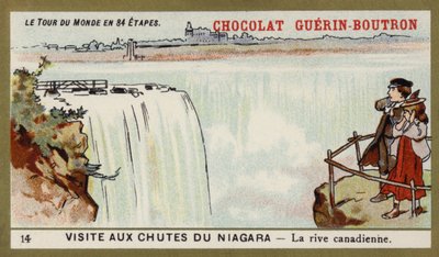 Bezoek aan de Niagara Falls - de Canadese kant door French School