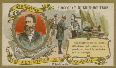 Wilhelm Roentgen, Duitse natuurkundige die röntgenstralen ontdekte door French School