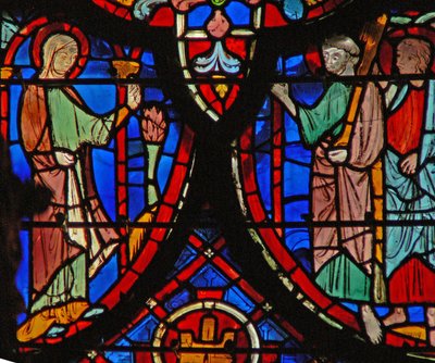 De opstanding: Maria Magdalena vertelt het aan de anderen door French School