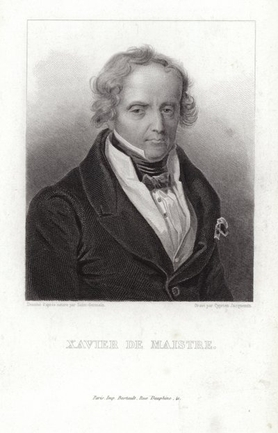 Xavier de Maistre, Franse soldaat en auteur door French School