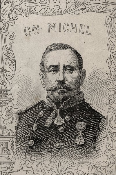 portret van de Franse generaal Victor Constant Michel door French School