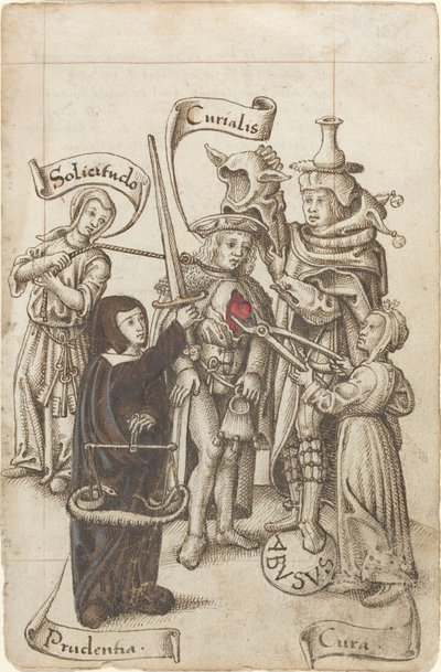 Eet je hart niet op [fol. 22 recto] door French early 16th Century