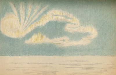 Aurora Borealis, 18 oktober 1894, 1897 door Fridtjof Nansen