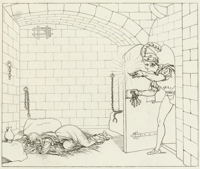 Illustratie voor Goethes Faust door Friedrich August Moritz Retzsch