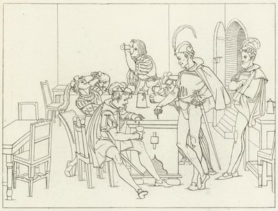 Illustratie voor Goethes Faust door Friedrich August Moritz Retzsch