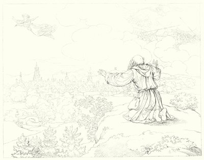 Illustratie voor Schillers Lied von der Glocke door Friedrich August Moritz Retzsch