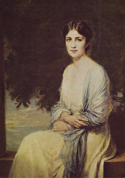 Bertha Krupp, von Kaulbach door Friedrich August von Kaulbach
