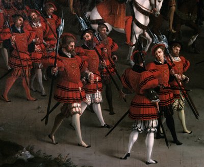 Interview van François I en Hendrik VIII op het kamp van het Gouden Laken 7 juni door Friedrich Bouterwek