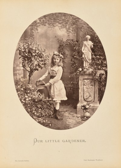Onze kleine tuinman door Friedrich Bruckmann